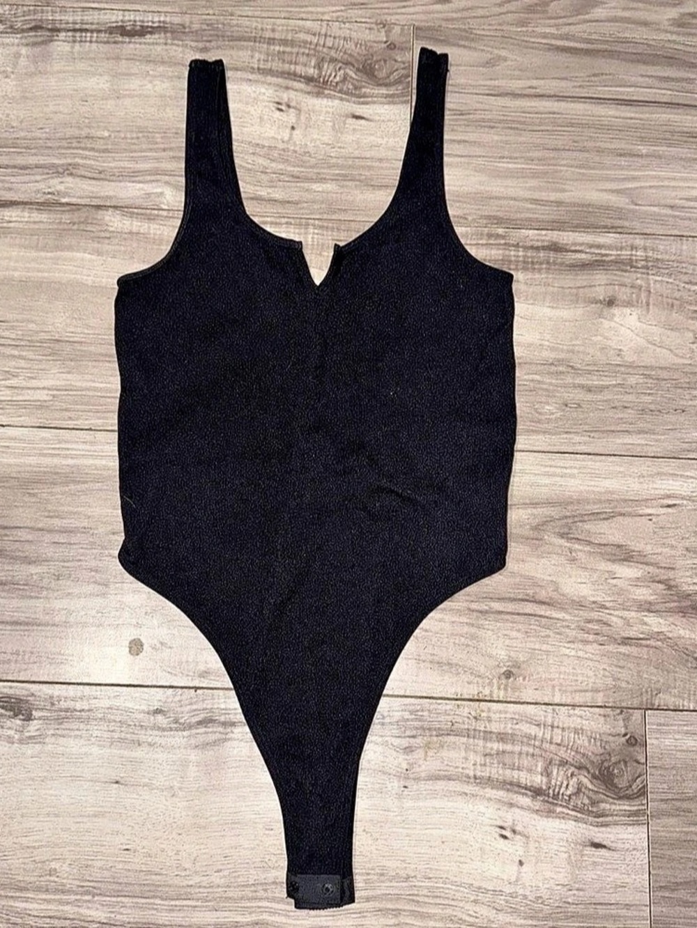 Bozzolo Black Sleeveless Bodysuit Size Medium